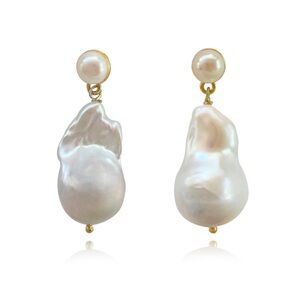 Baroque Pearl Earrings